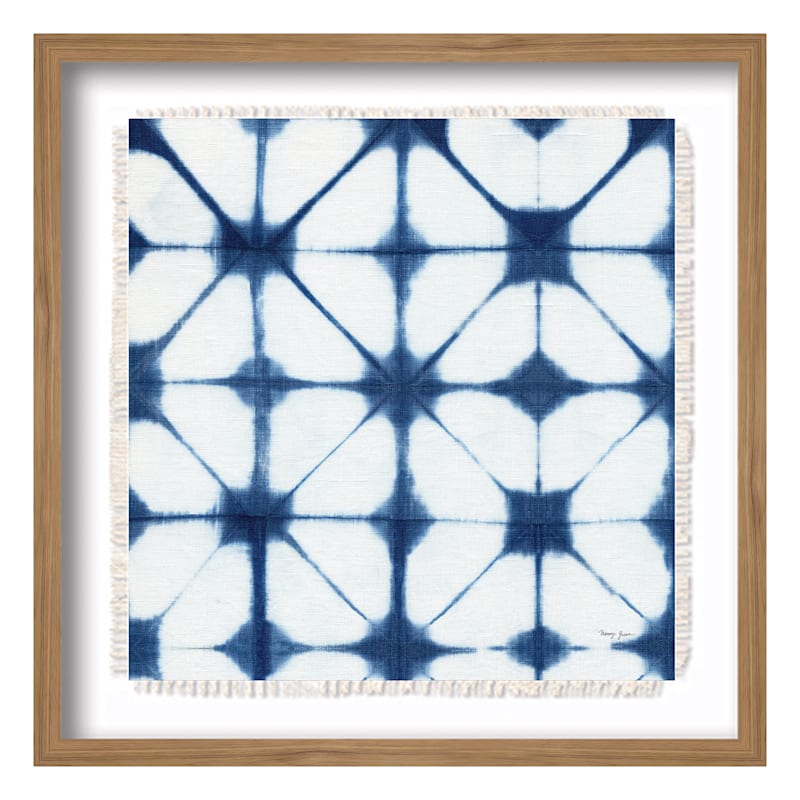Shibori shop wall art