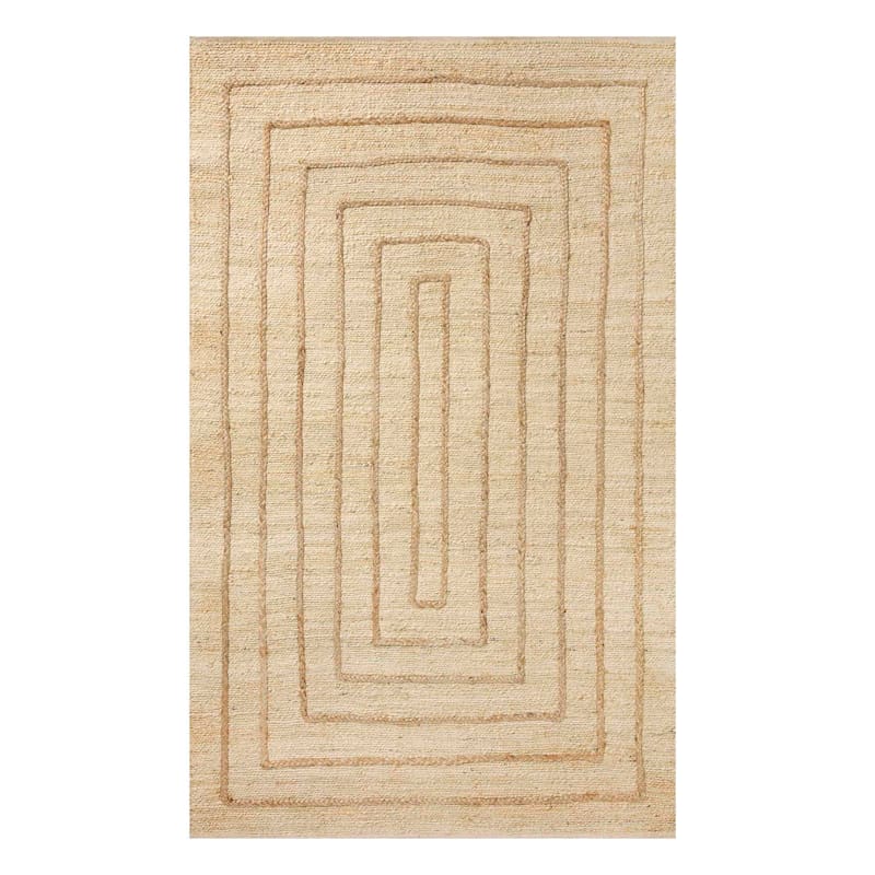 Tracey Boyd Arlo Natural Jute Area Rug 5x7 At Home