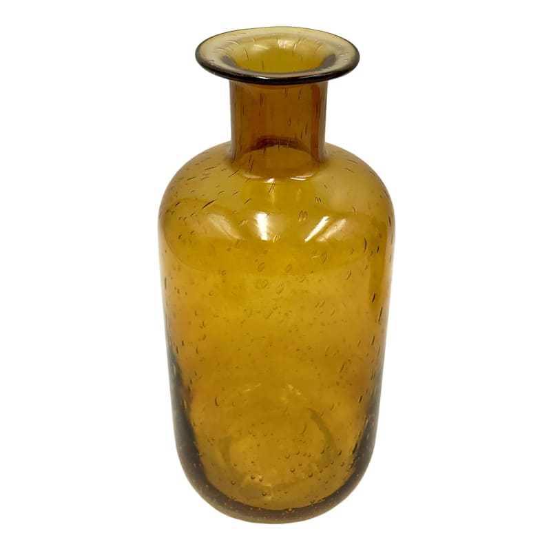 Honeybloom Bubble Glass Vase, 9"