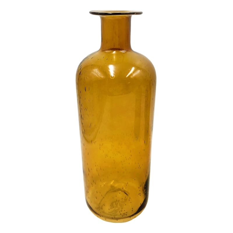 Honeybloom Bubble Glass Vase, 12"