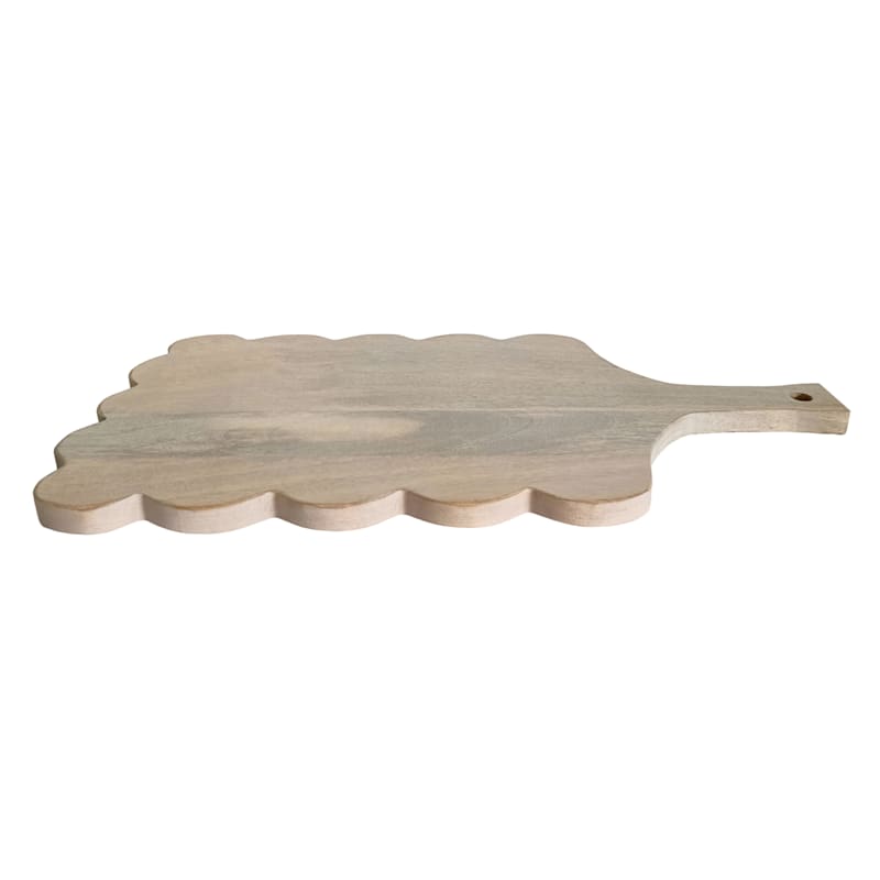 Tracey Boyd Scalloped Wooden Serving Board