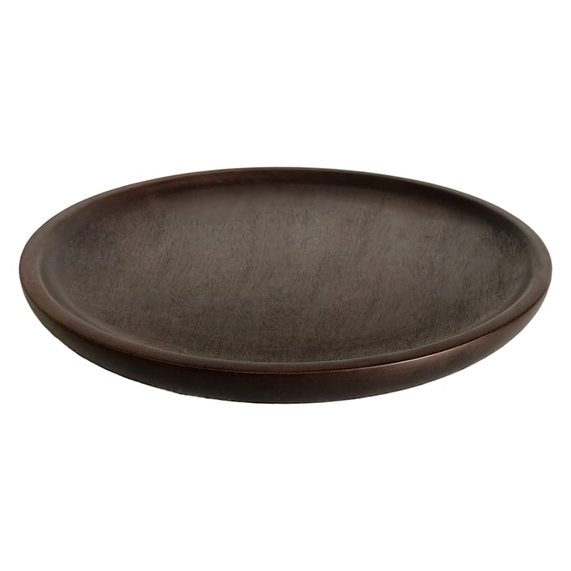 Large Rustic Round Wood Tray - A Cottage in the City