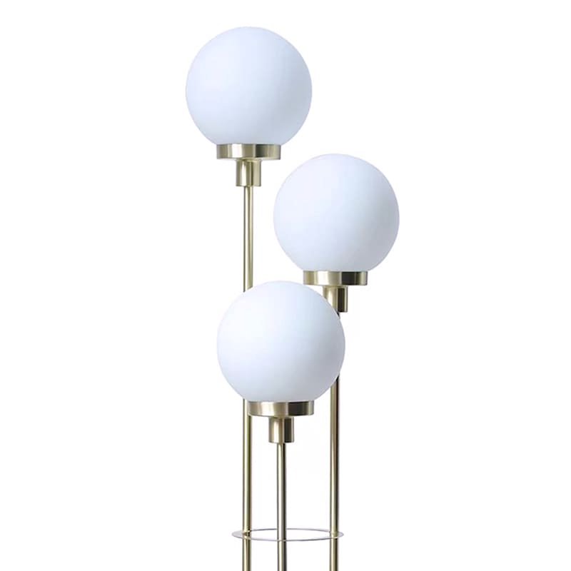 Brass Three Candle Floor Lamp, Floor Lamps, Collection