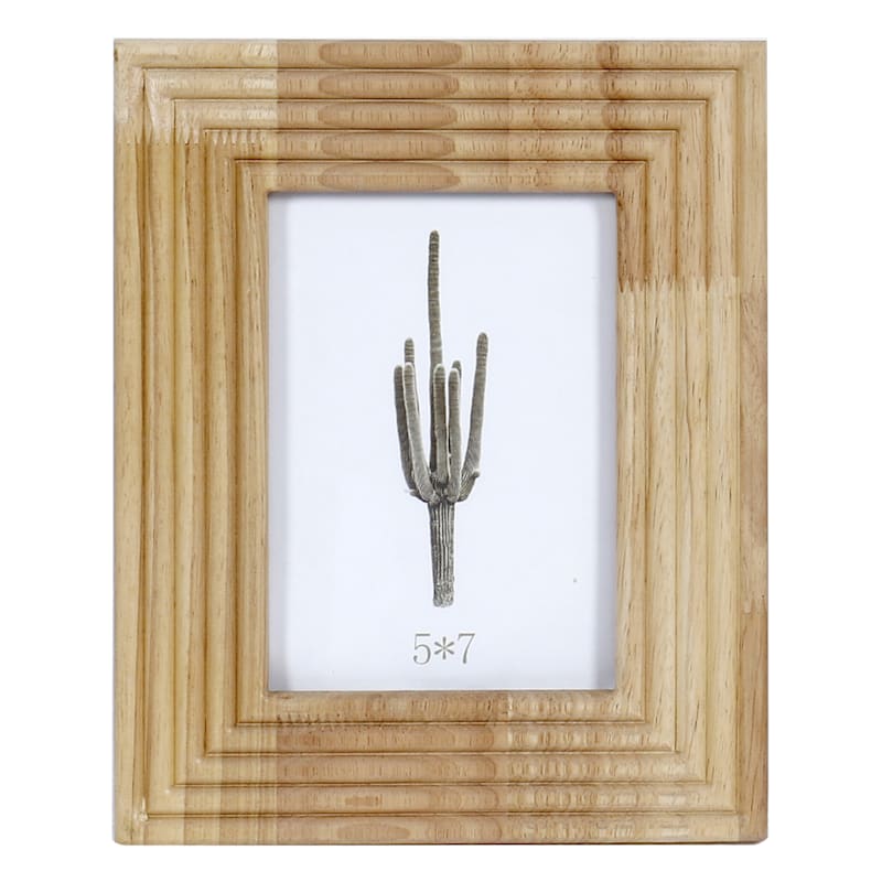 Found & Fable Natural Wooden Tabletop Frame, 5x7
