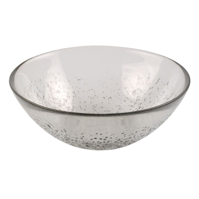 Found & Fable Glass Cereal Bowl, Grey