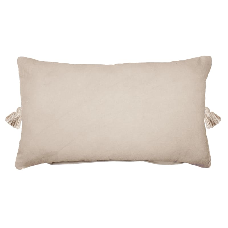 Annabelle Beige Modern Farmhouse Poly Fill Throw Pillow (18 x 18) - Bed  Bath & Beyond - 23144111