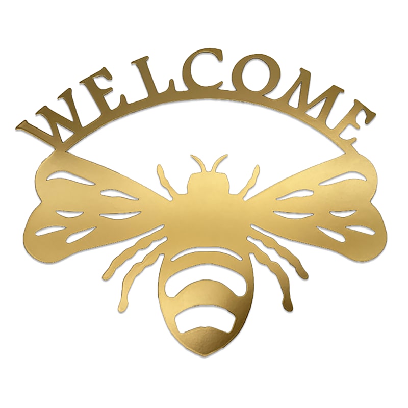 https://static.athome.com/images/w_800,h_800,c_pad,f_auto,fl_lossy,q_auto/v1665059631/p/124374655/honeybloom-welcome-bee-metal-wall-sign-10x12.jpg