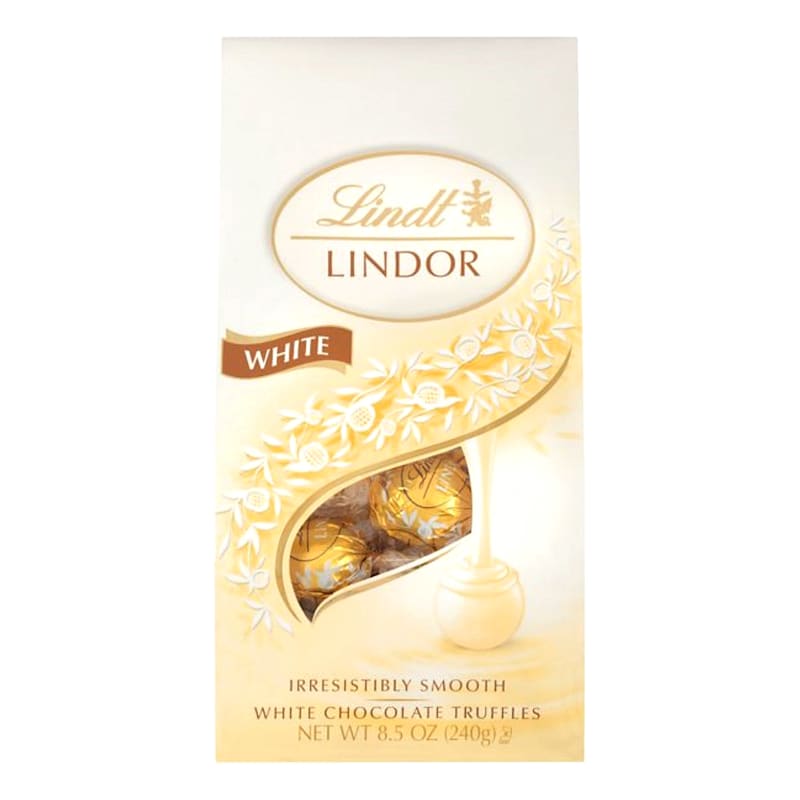 Lindt Lindor White Chocolate Truffles 8.5oz.