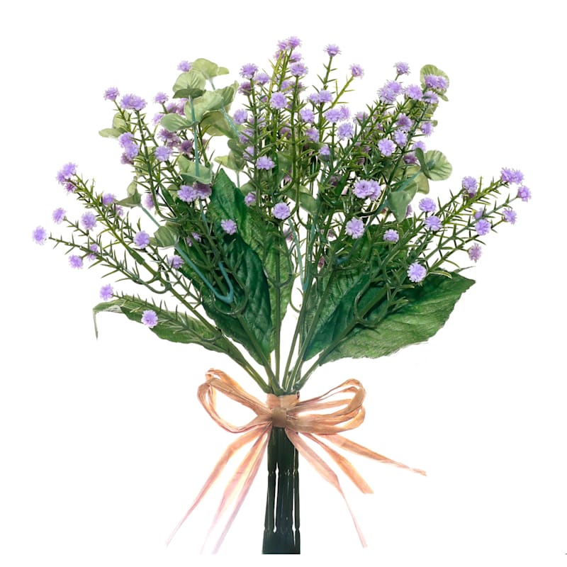 Mix Purple Flower Bundle, 13.5"