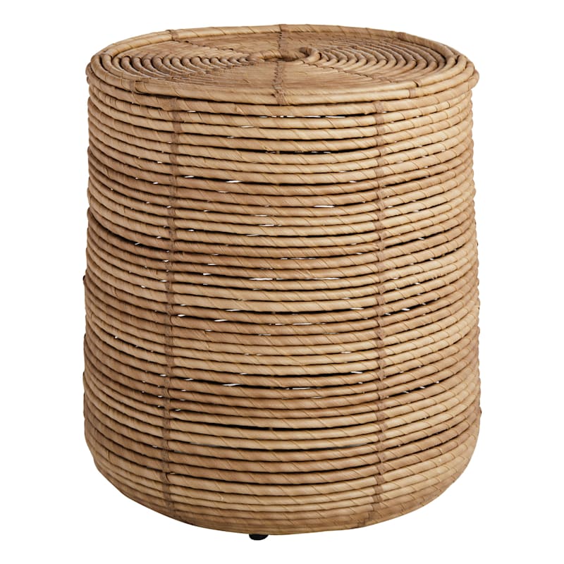 Natural Wicker Plant Stand, Large