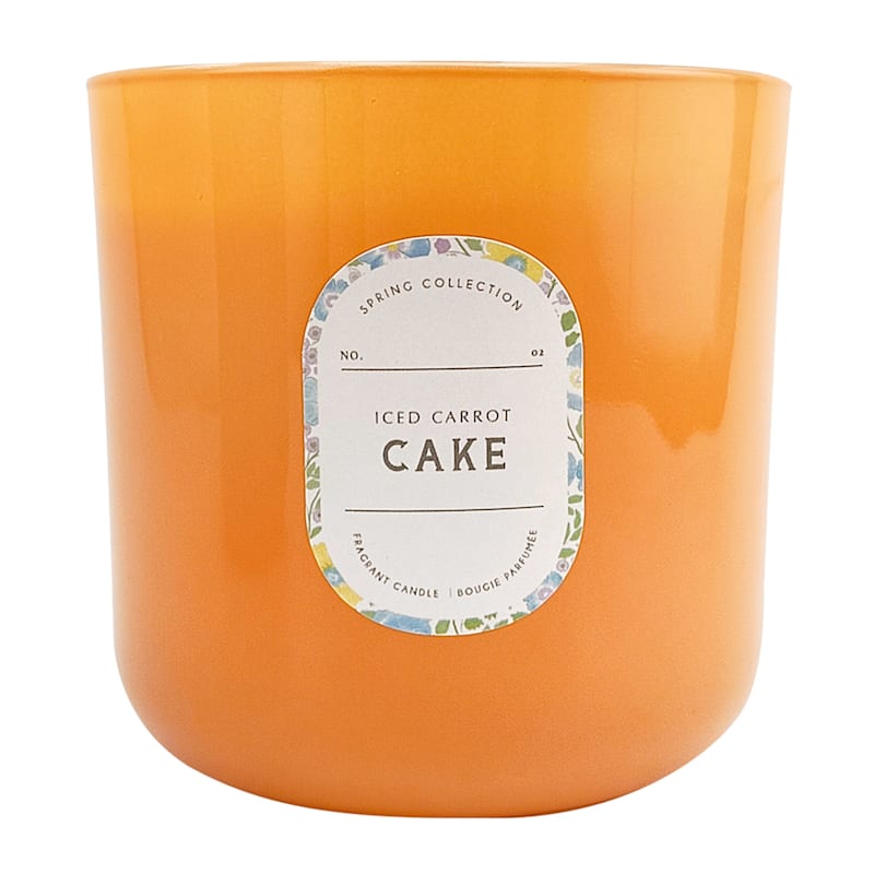 Iced Carrot Cake Scented Glass Jar Candle, 12.5oz