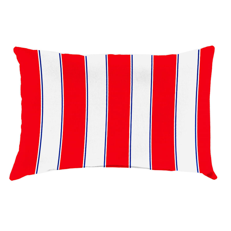 Red white and blue outdoor cushions 2025