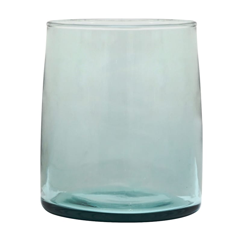 Ty Pennington Blue Double Old Fashioned Glass