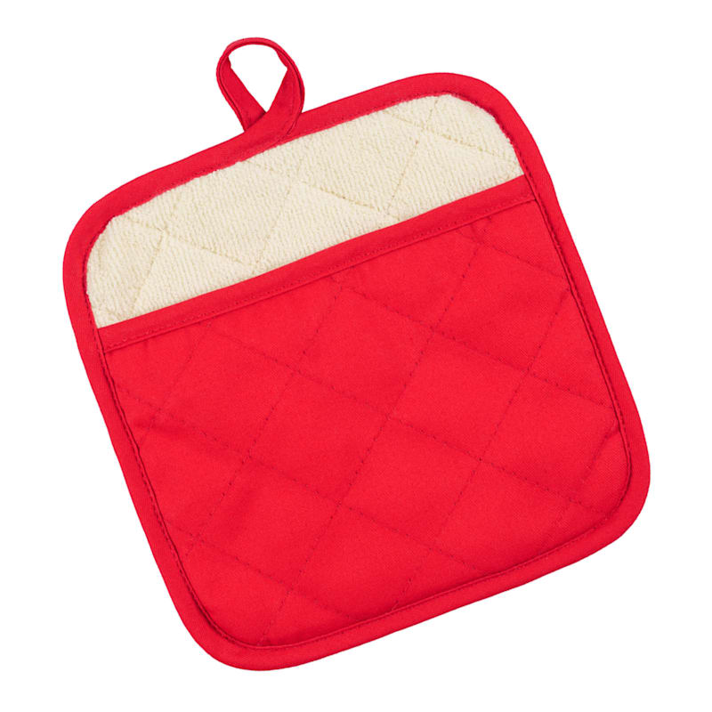 at Home 3-Piece Mini Red Oven Mitt Set