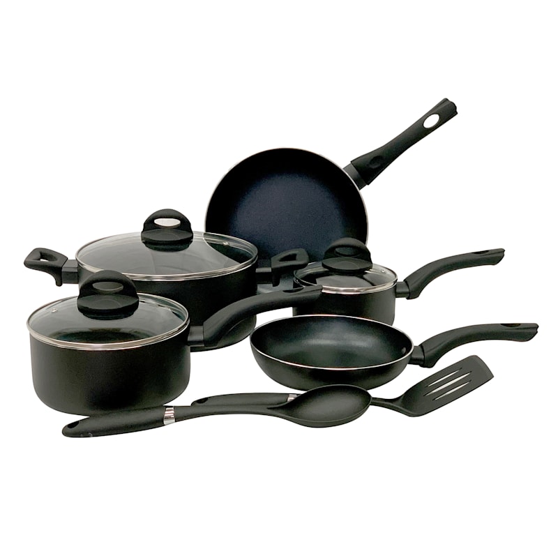 Greater Goods Party of Four Cook Kit - 10 Piece Nonstick Cookware