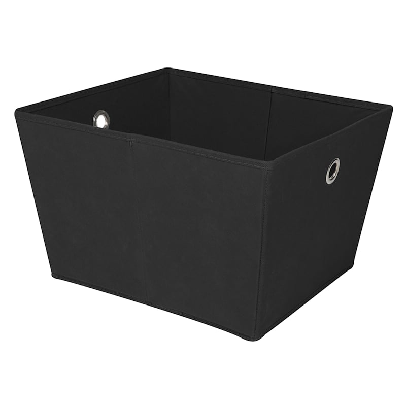 Collapsible Storage Tote LargeBlack