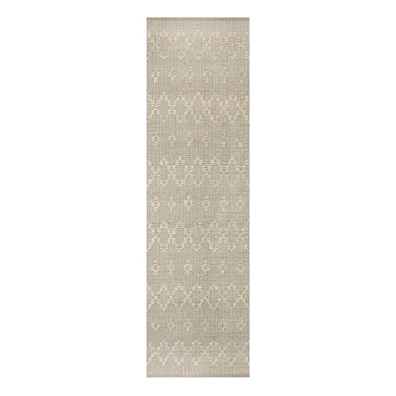 Honeybloom Denali Neutral Flatweave Area Rug, 5x7, Jute Sold by at Home