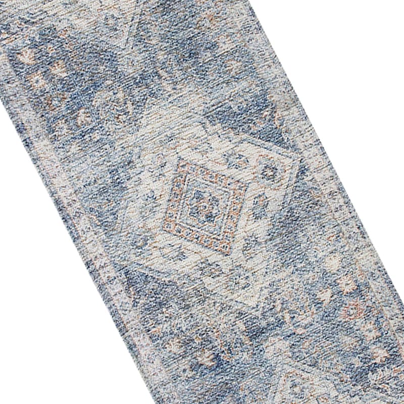 Halton Indigo Medallion Rug Runner