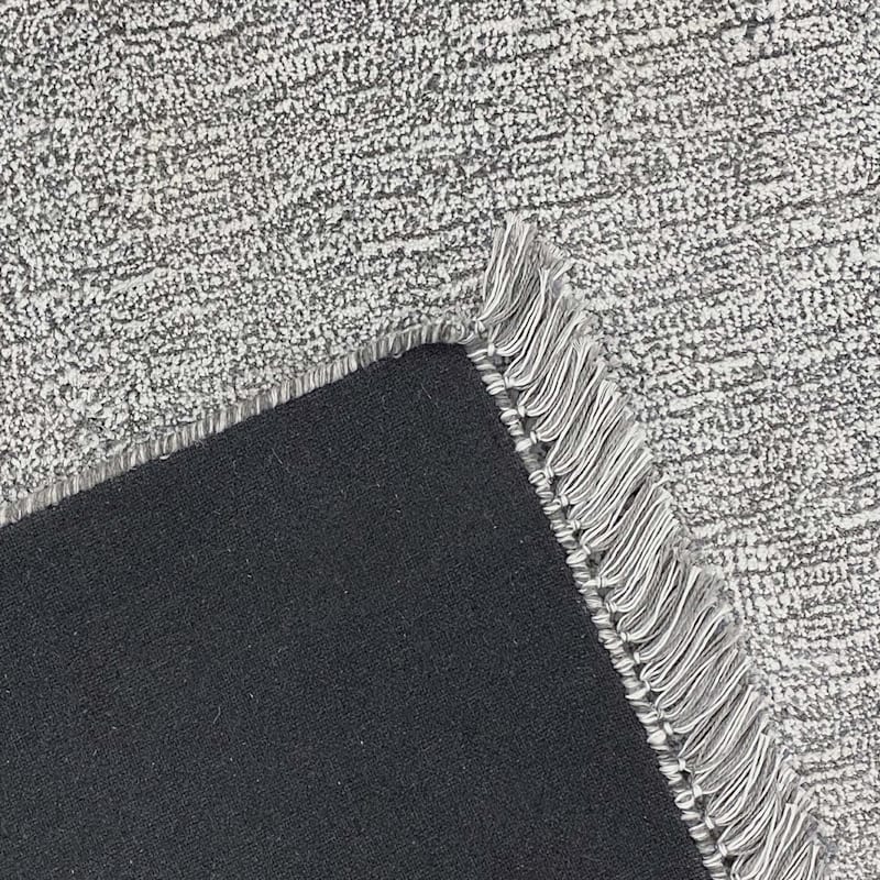 (A484) Crosby St. Breton Grey Tufted Area Rug, 8x10