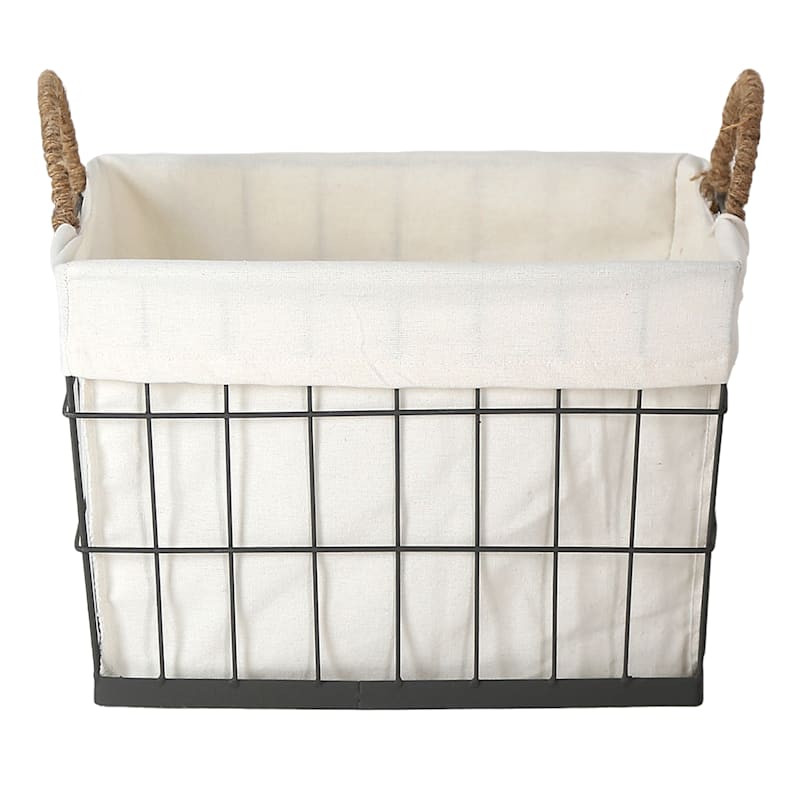 BINO, Plastic Storage Baskets with Lids, Small - 4 Pack, THE JUTE  COLLECTION