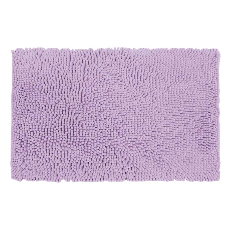 Allure Bath Rug Ess Ess Exports Purple 17 W x 24 L
