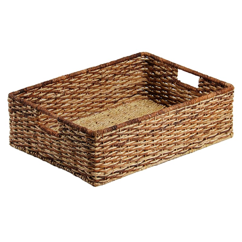 Buribac Woven Wicker Storage Basket, Extra Large
