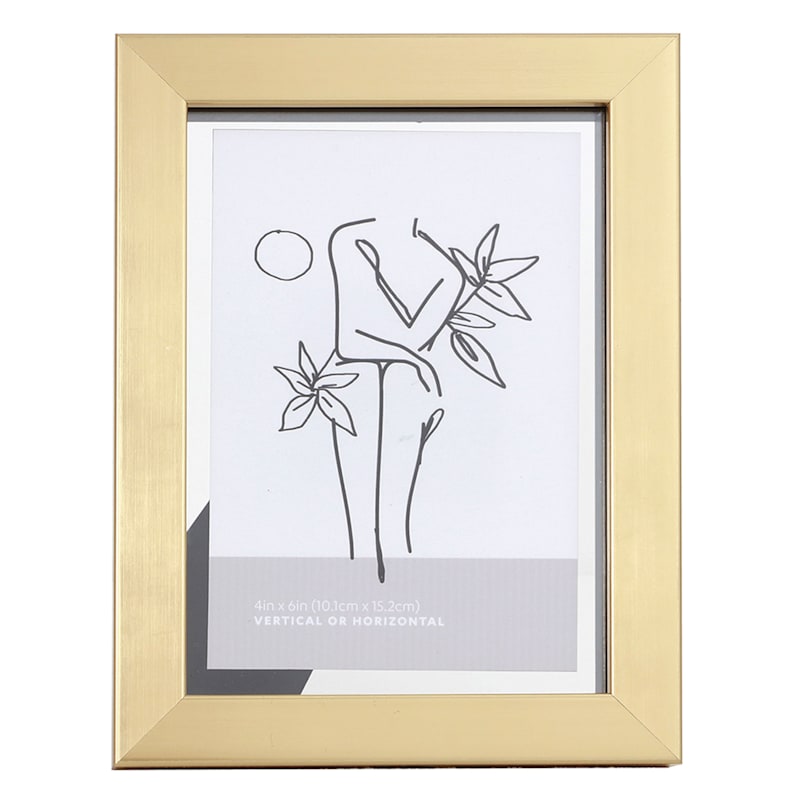 5x7 gold clearance floating frame