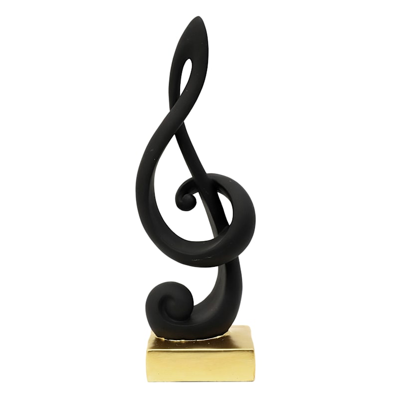 Music Note Figurine, 14"