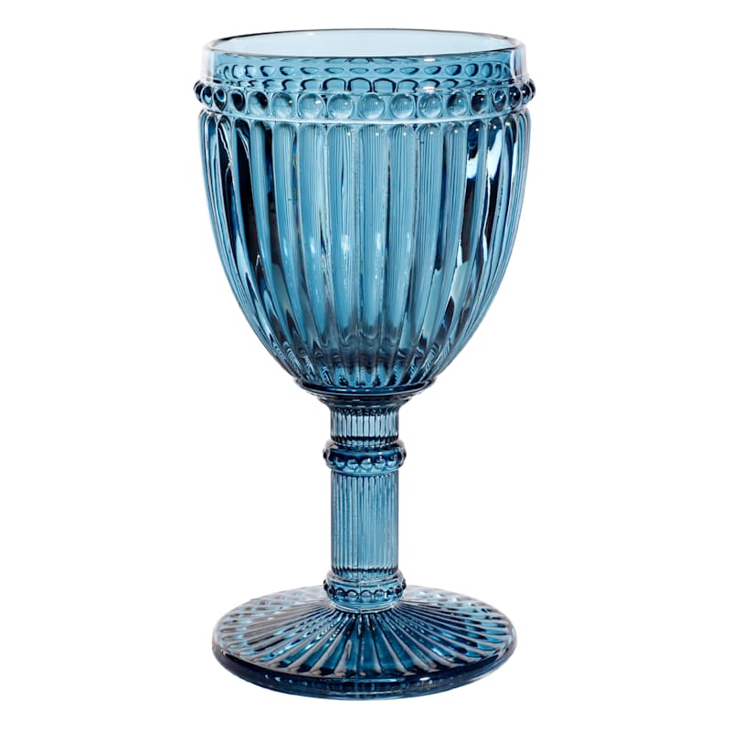 Honeybloom Recycled Glass Water Goblet