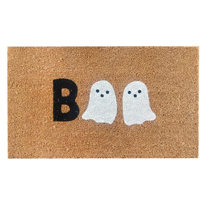 Halloween Doormat, Boo Doormat, Ghost Welcome Mat