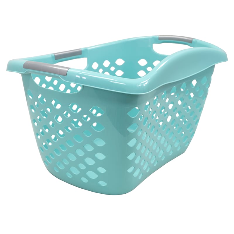 Home Logic Blue Hip Hugger Laundry Basket