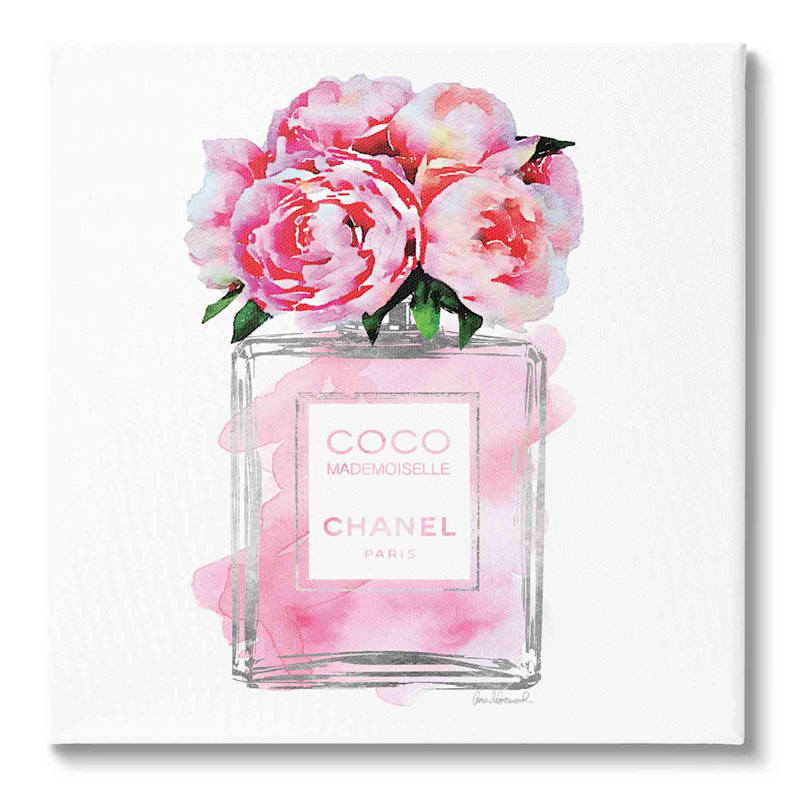 Luxury Perfume & Blooms Canvas Wall Art, 10