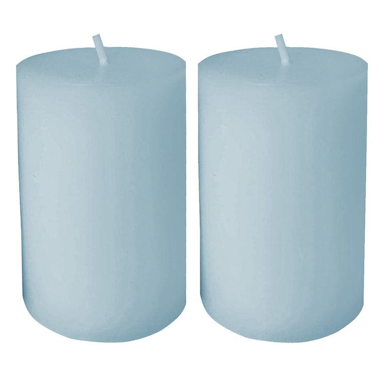 2Pack Citronella Pillar Candles, 8oz