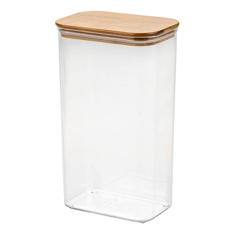 Food Storage Container with Bamboo Lid, 121.7oz