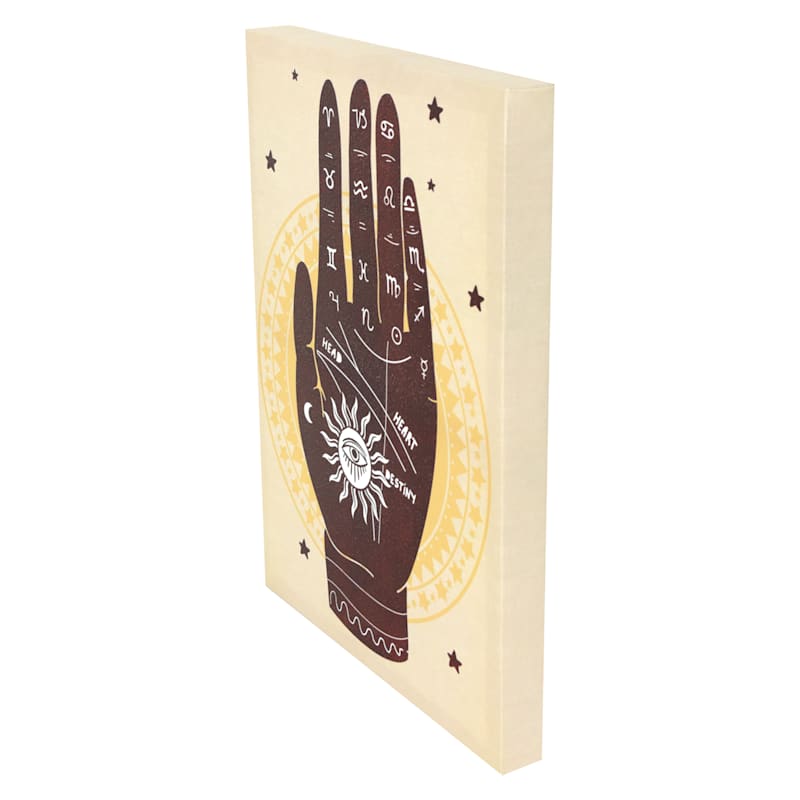 Celestial Hand Canvas Wall Art, 12x16