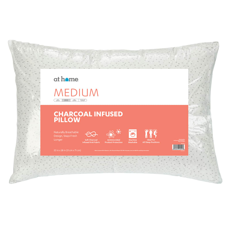 Charcoal Infused Pillow Standard Queen
