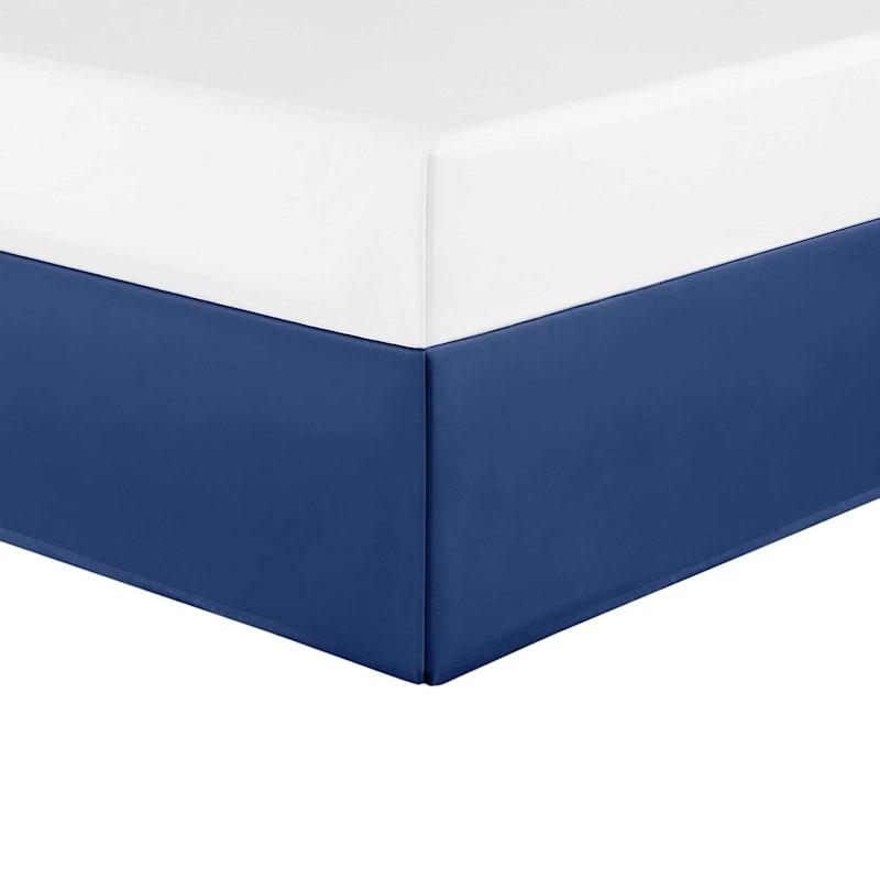 Sconset Navy Plaid 8-Piece Reversible Queen Comforter Set