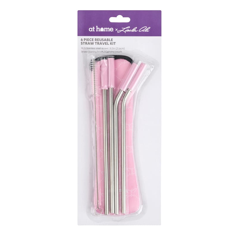 Butterfly plastic drinking straw