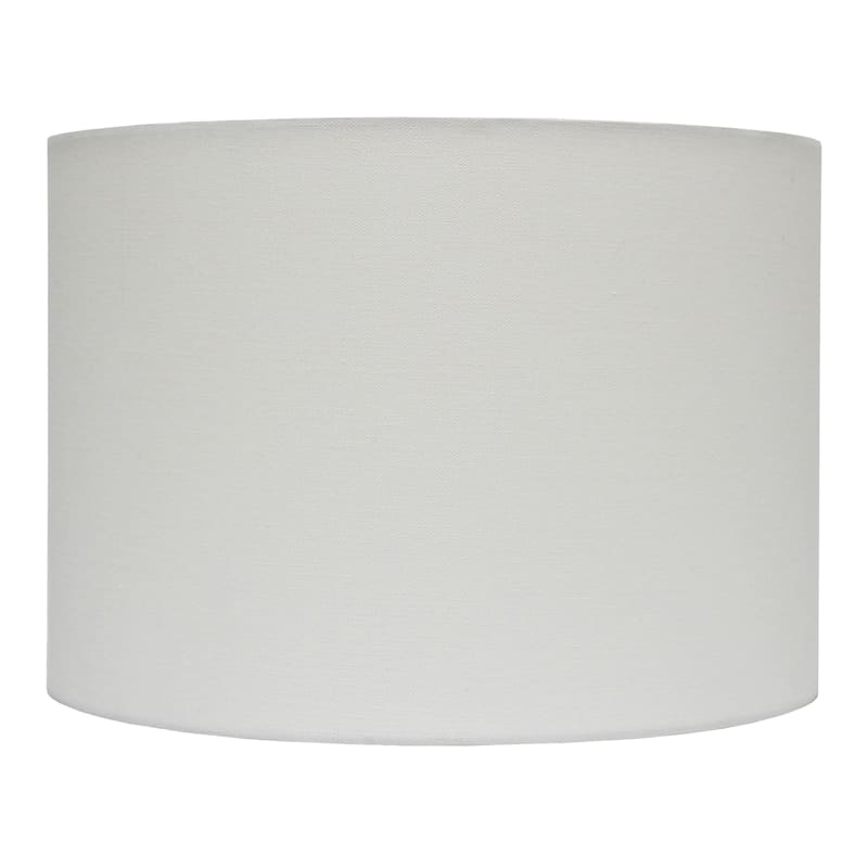 Springcrest White Drum 14 x 10 Lampshade at Home
