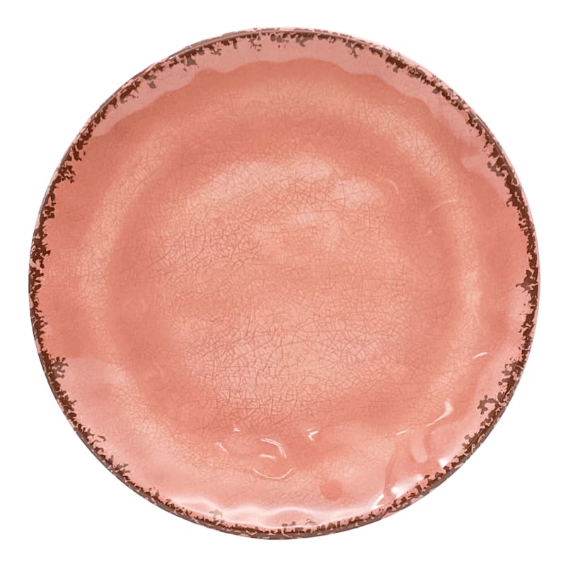 Honeybloom Pink Melamine Dinner Plate, 11"