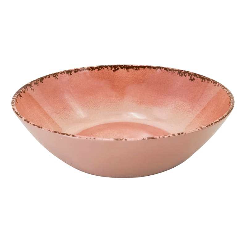 Honeybloom Pink Melamine Serving Bowl, 10"