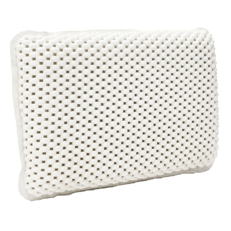 Cloud Nine White Bath Pillow 7x11