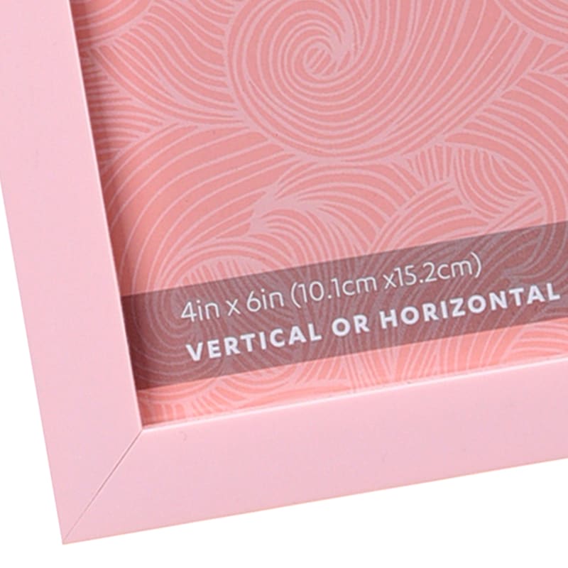 Pink Tabletop Picture Frame, 4x6