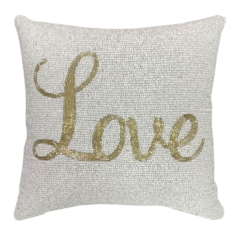 Gold shop love pillow