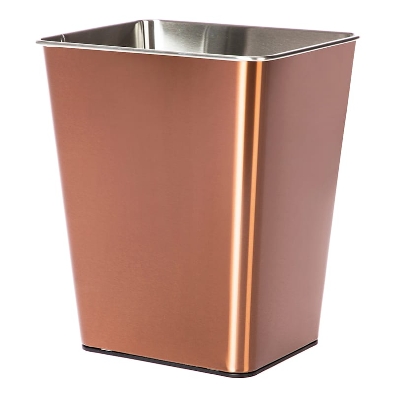 Copper trash sales can
