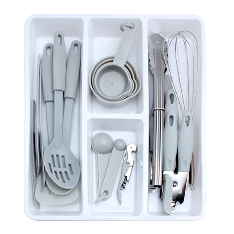 24Piece Grey Kitchen Gadget Set