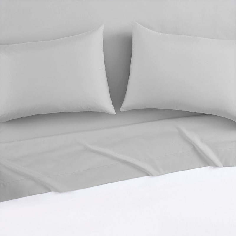 Smart Restart 6Piece Gray Collegiate Striped Essential Comforter Set