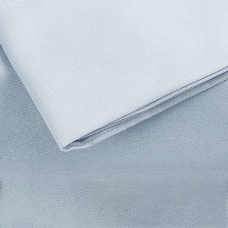4-Piece Light Blue Microfiber Essential Sheet Set, Queen