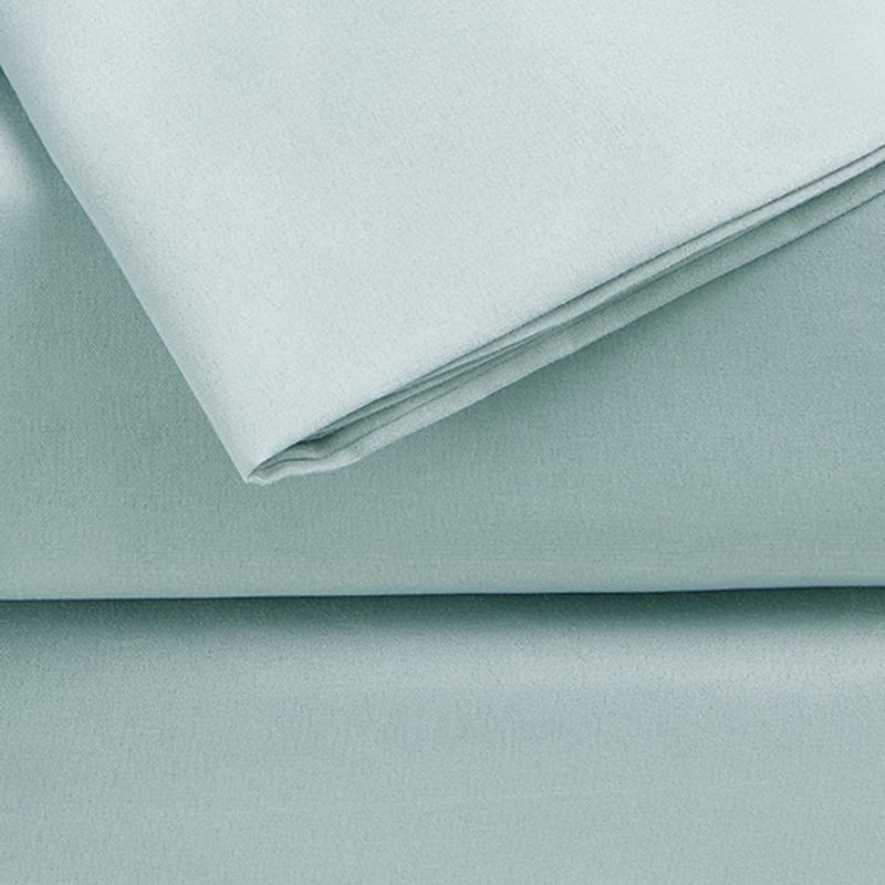 4Piece Blue Antimicrobial Cooling Microfiber Sheet Set, Twin
