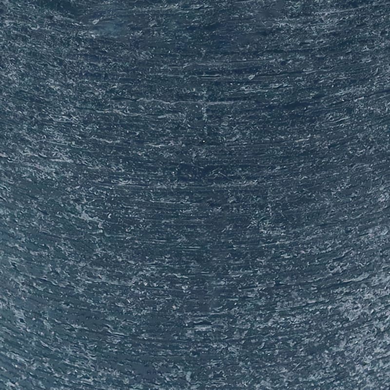 Honeybloom Dark Navy Blue Unscented Pillar Candle, 4x6